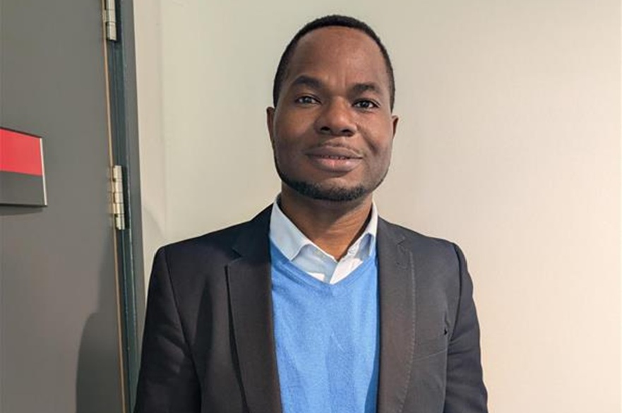 A man facing the camera.