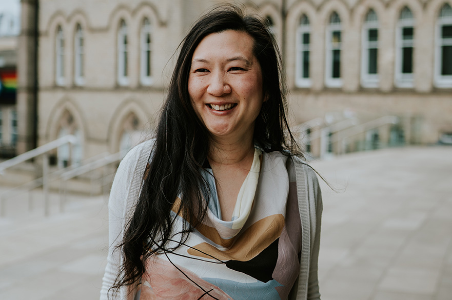 Staff profile image for Huiying Kerr, Senior Lecturer for BA (Hons) Fashion Communication and Promotion